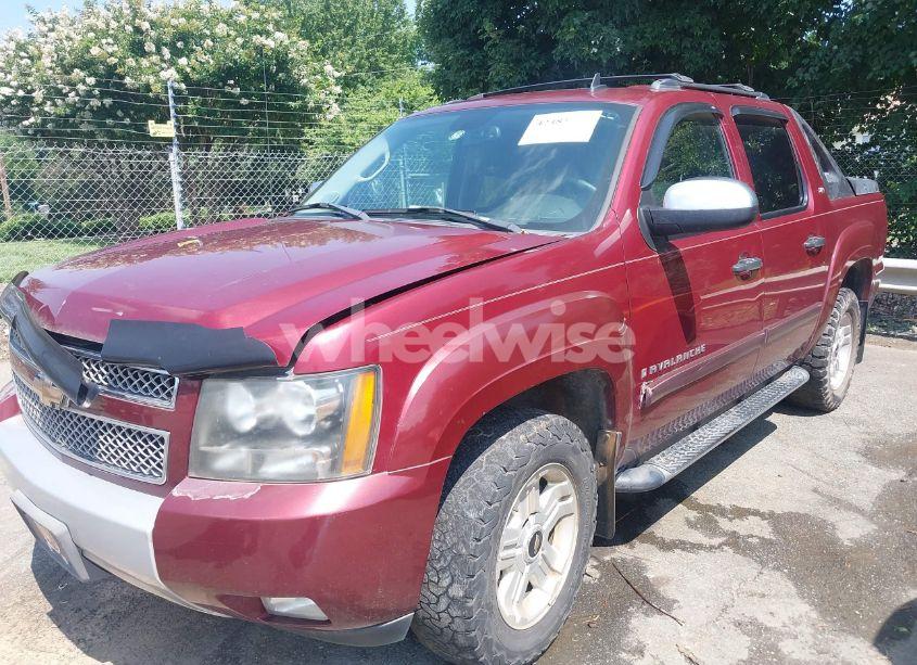 Photo 2 of 2008 Chevrolet Avalanche 1500 LT (VIN 3GNFK12398G190493)