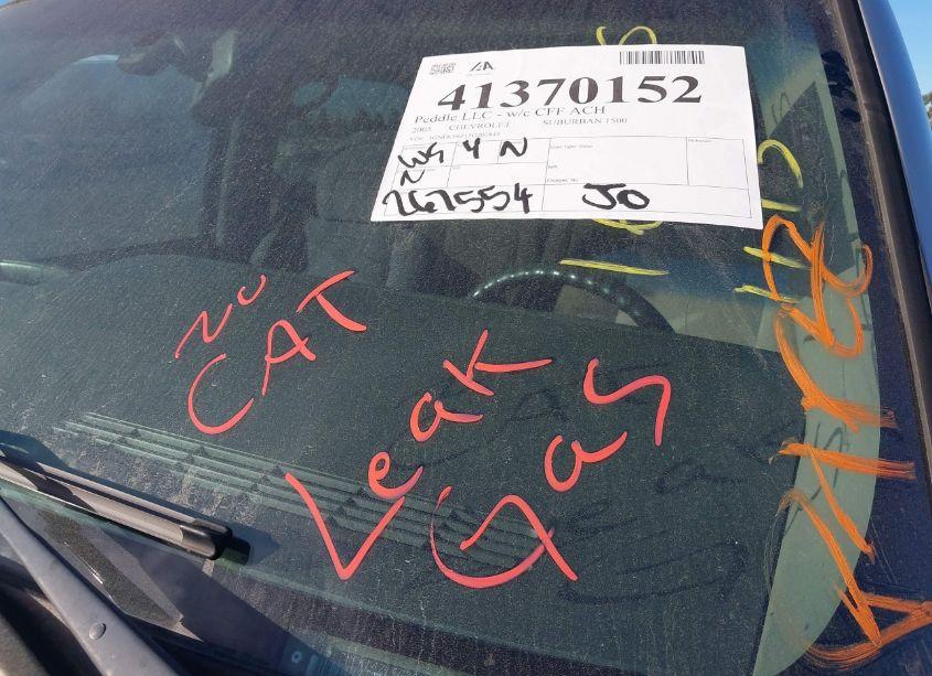 Photo 12 of 2005 Chevrolet Suburban 1500 LS (VIN 3GNFK16Z15G203845)