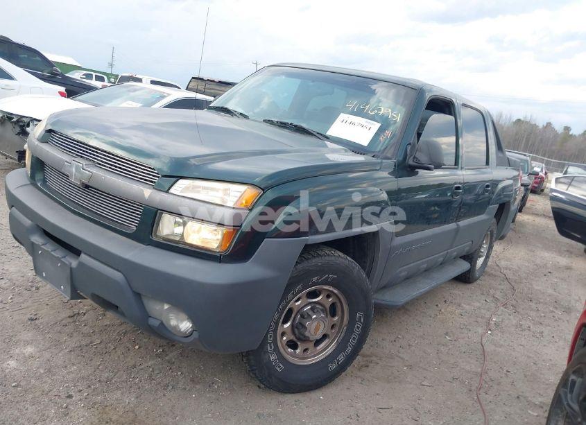 Photo 2 of 2002 Chevrolet Avalanche 2500 (VIN 3GNGK23G02G245206)