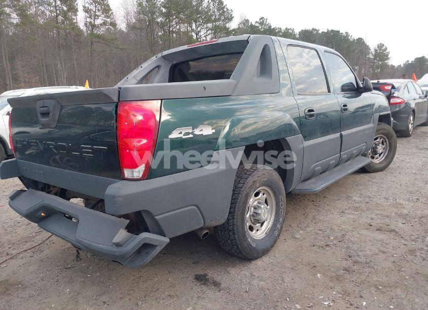 Photo 4 of 2002 Chevrolet Avalanche 2500 (VIN 3GNGK23G02G245206)