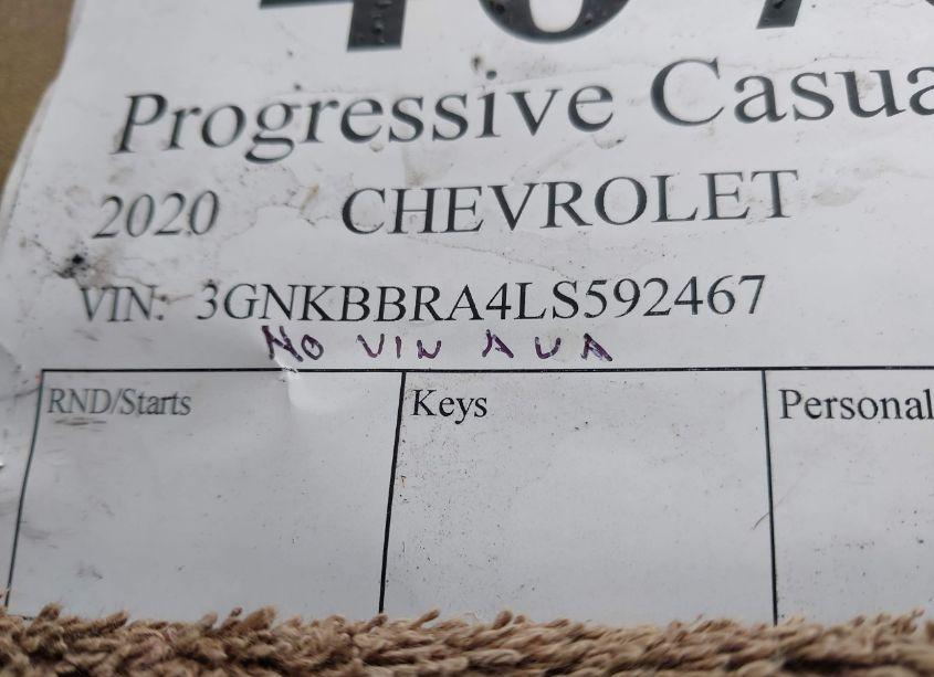 Photo 9 of 2020 Chevrolet Blazer FWD 1LT (VIN 3GNKBBRA4LS592467)