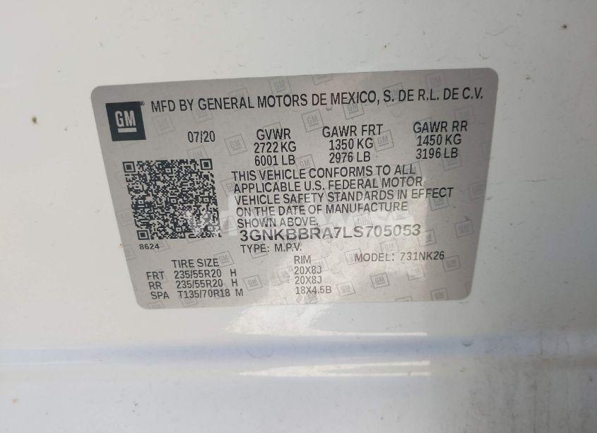 Photo 9 of 2020 Chevrolet Blazer FWD 1LT (VIN 3GNKBBRA7LS705053)