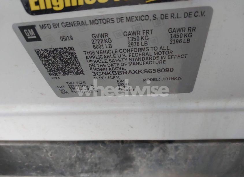 Photo 9 of 2019 Chevrolet Blazer (VIN 3GNKBBRAXKS656090)