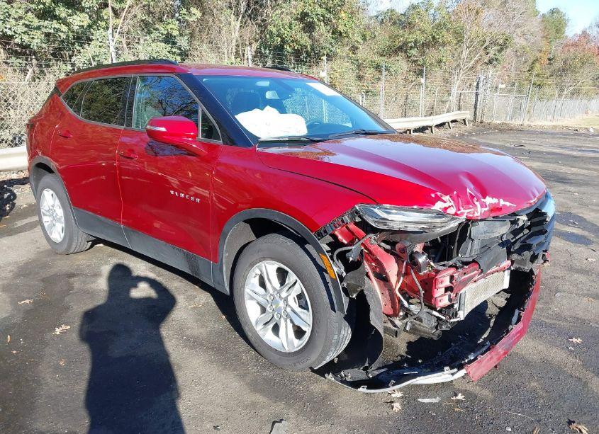 2021 Chevrolet Blazer FWD 1LT (VIN 3GNKBBRAXMS534848) main photo