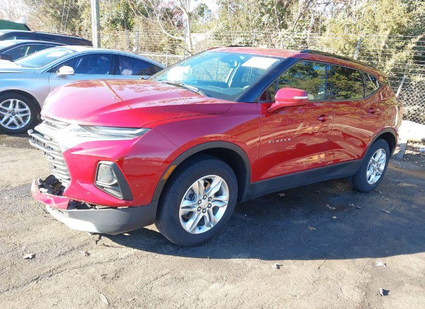 Photo 2 of 2021 Chevrolet Blazer FWD 1LT (VIN 3GNKBBRAXMS534848)