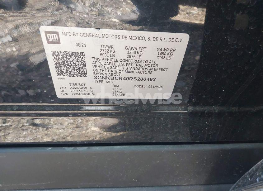 Photo 9 of 2024 Chevrolet Blazer FWD 2LT (VIN 3GNKBCR40RS280493)