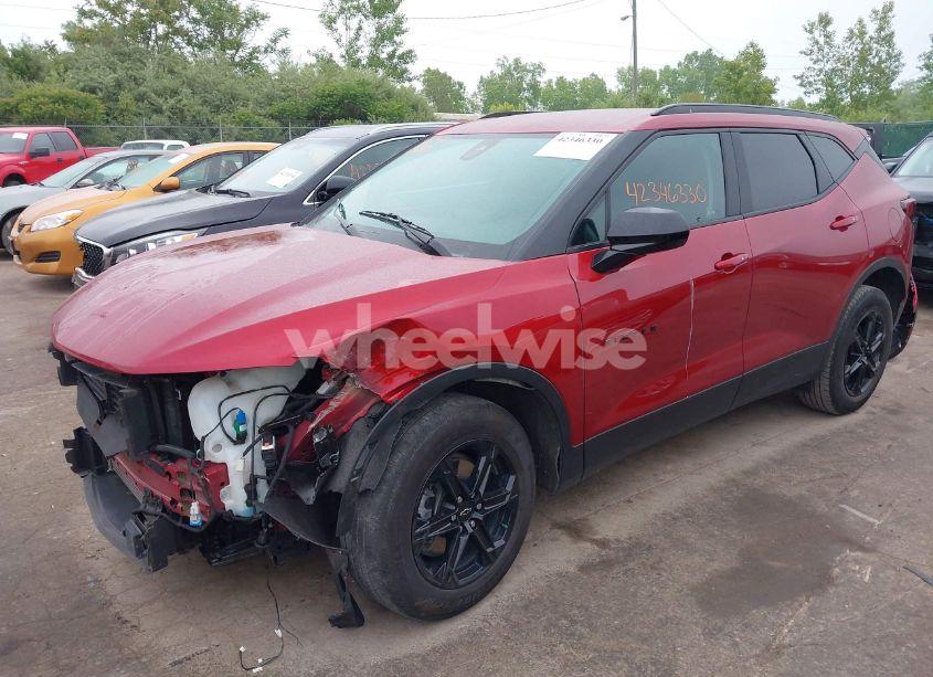 Photo 2 of 2023 Chevrolet Blazer FWD 2LT (VIN 3GNKBCR41PS118899)