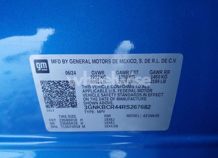 Photo 9 of 2024 Chevrolet Blazer FWD 2LT (VIN 3GNKBCR44RS267682)