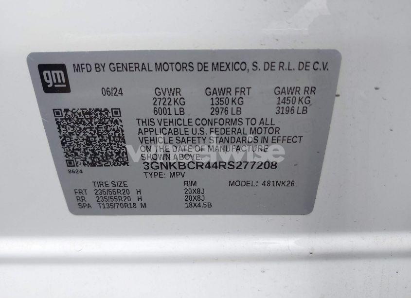 Photo 9 of 2024 Chevrolet Blazer FWD 2LT (VIN 3GNKBCR44RS277208)