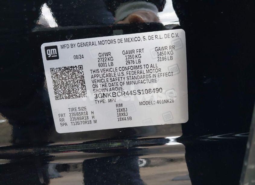 Photo 9 of 2025 Chevrolet Blazer FWD 2LT (VIN 3GNKBCR44SS108490)