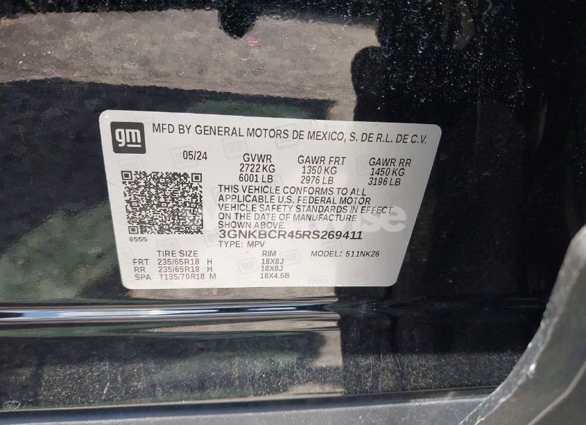 Photo 9 of 2024 Chevrolet Blazer FWD 2LT (VIN 3GNKBCR45RS269411)