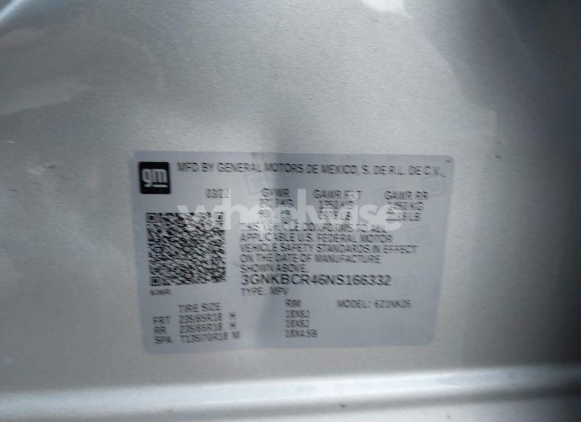 Photo 9 of 2022 Chevrolet Blazer FWD 2LT (VIN 3GNKBCR46NS166332)