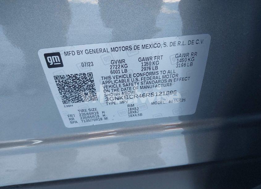 Photo 9 of 2024 Chevrolet Blazer FWD 2LT (VIN 3GNKBCR46RS121896)