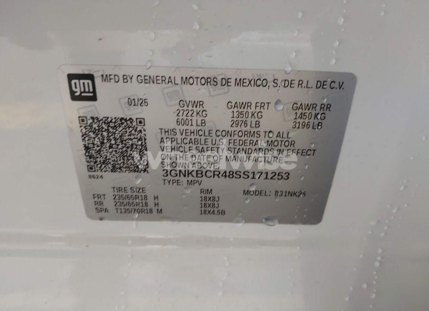 Photo 9 of 2025 Chevrolet Blazer FWD 2LT (VIN 3GNKBCR48SS171253)