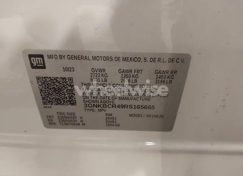 Photo 9 of 2024 Chevrolet Blazer FWD 2LT (VIN 3GNKBCR49RS165665)