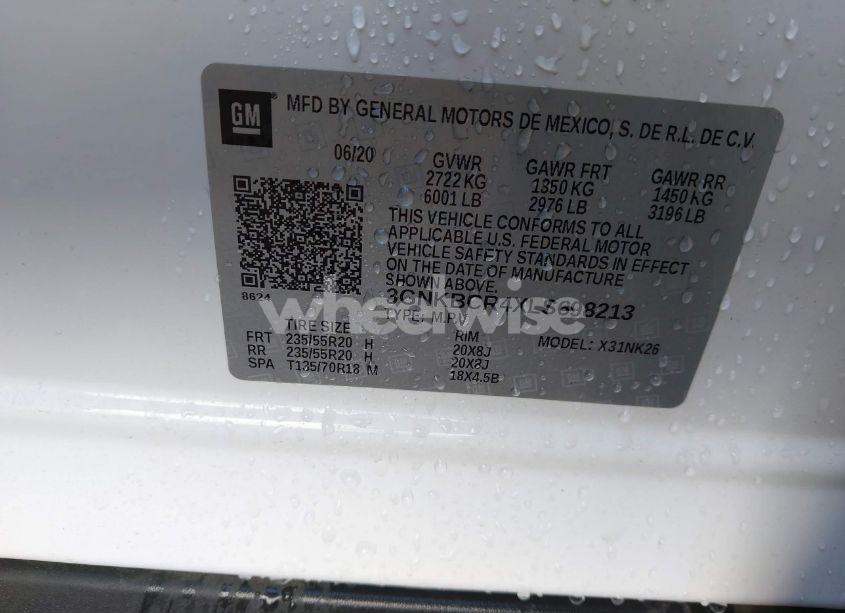 Photo 9 of 2020 Chevrolet Blazer FWD 2LT (VIN 3GNKBCR4XLS698213)