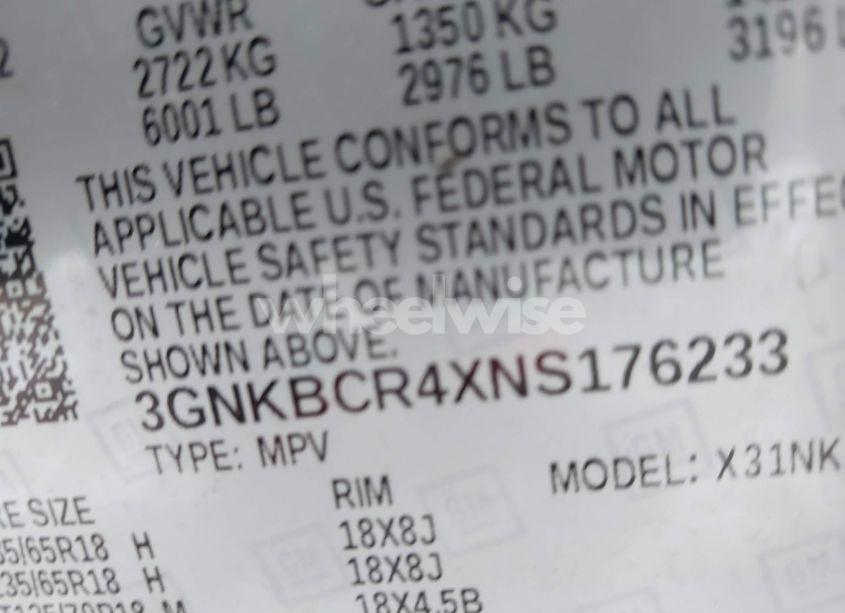 Photo 9 of 2022 Chevrolet Blazer FWD 2LT (VIN 3GNKBCR4XNS176233)