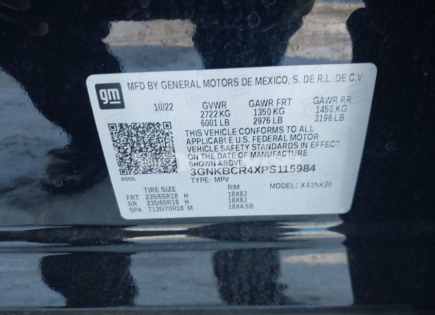 Photo 9 of 2023 Chevrolet Blazer FWD 2LT (VIN 3GNKBCR4XPS115984)