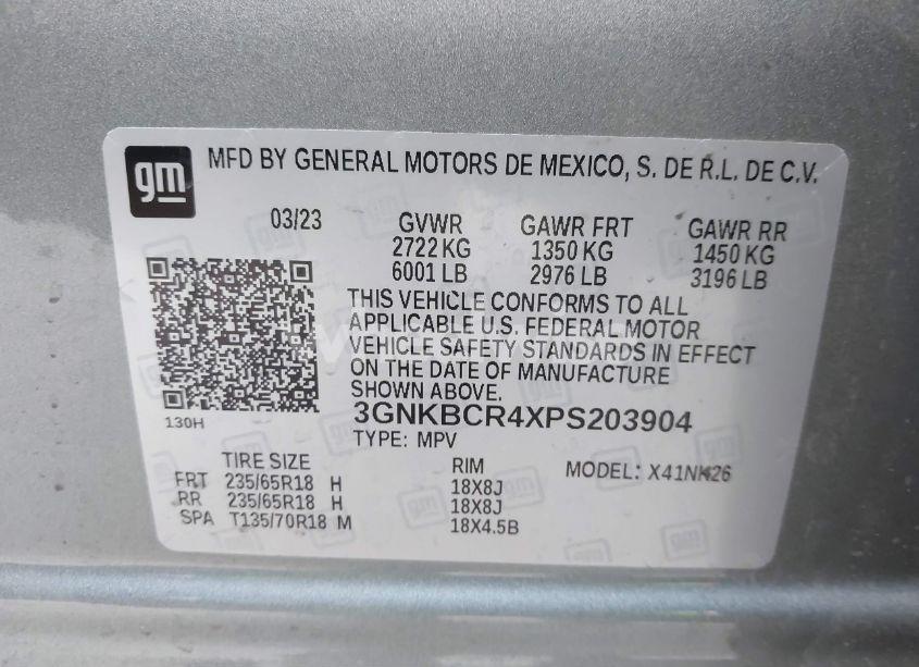 Photo 9 of 2023 Chevrolet Blazer FWD 2LT (VIN 3GNKBCR4XPS203904)