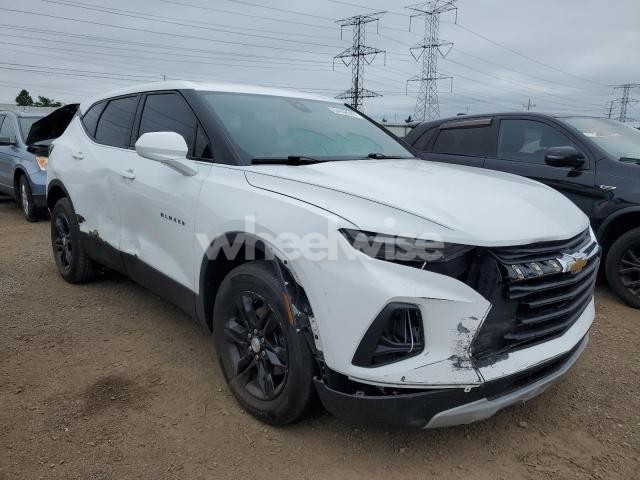 Photo 8 of 2021 CHEVROLET BLAZER 2LT (VIN 3GNKBCRS3MS584831)