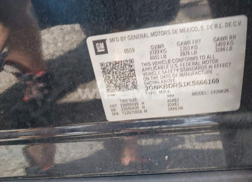 Photo 9 of 2019 Chevrolet Blazer (VIN 3GNKBDRS1KS666169)