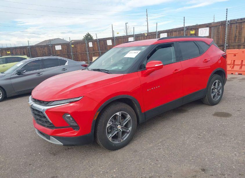 Photo 2 of 2023 Chevrolet Blazer FWD 3LT (VIN 3GNKBDRS9PS187537)