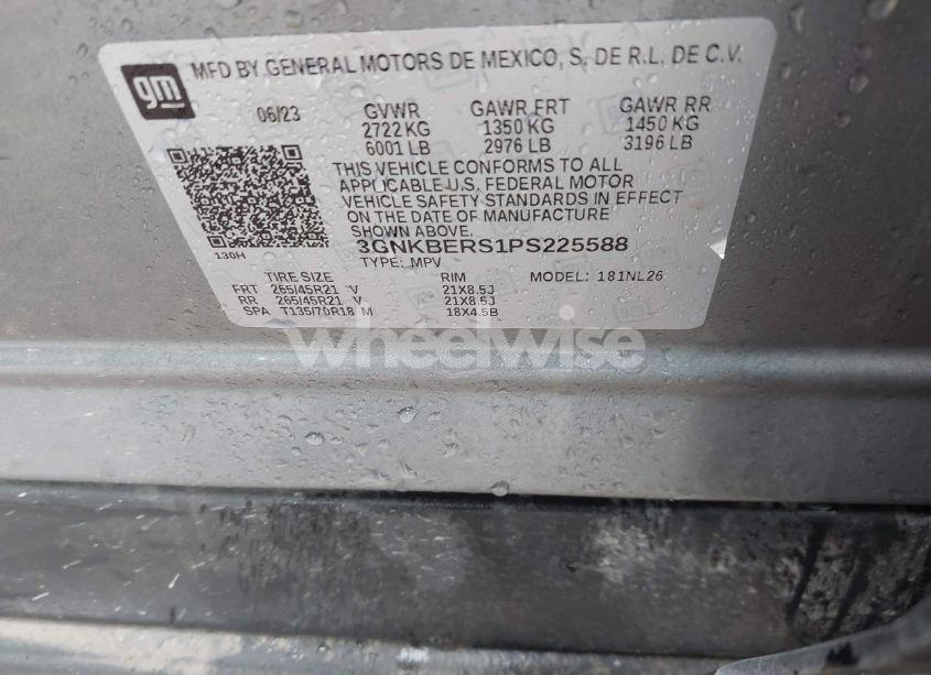 Photo 9 of 2023 Chevrolet Blazer FWD RS (VIN 3GNKBERS1PS225588)