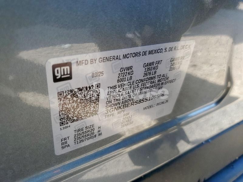 Photo 5 of 2025 CHEVROLET BLAZER RS (VIN 3GNKBERS8SS196566)