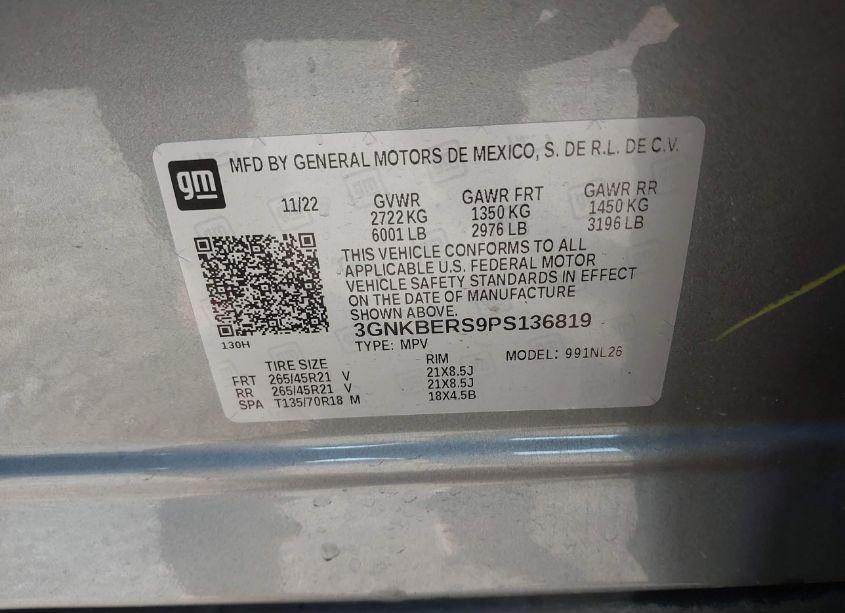 Photo 9 of 2023 Chevrolet Blazer FWD RS (VIN 3GNKBERS9PS136819)