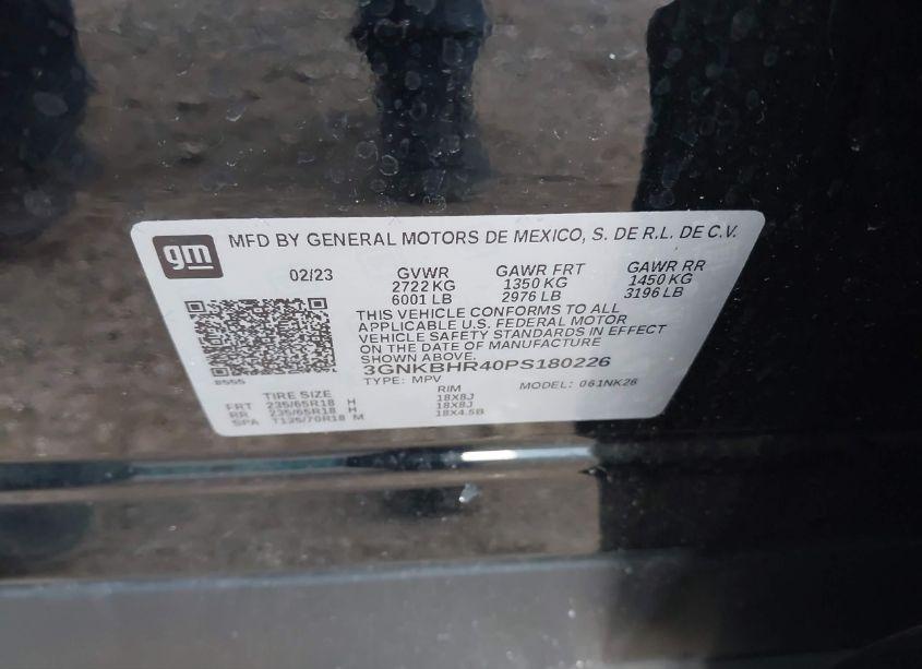 Photo 9 of 2023 Chevrolet Blazer AWD 2LT (VIN 3GNKBHR40PS180226)