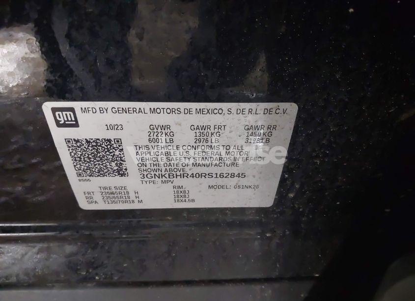 Photo 9 of 2024 Chevrolet Blazer AWD 2LT (VIN 3GNKBHR40RS162845)