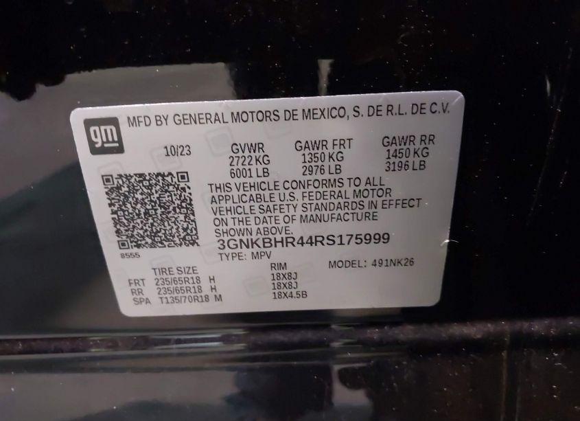 Photo 9 of 2024 Chevrolet Blazer AWD 2LT (VIN 3GNKBHR44RS175999)