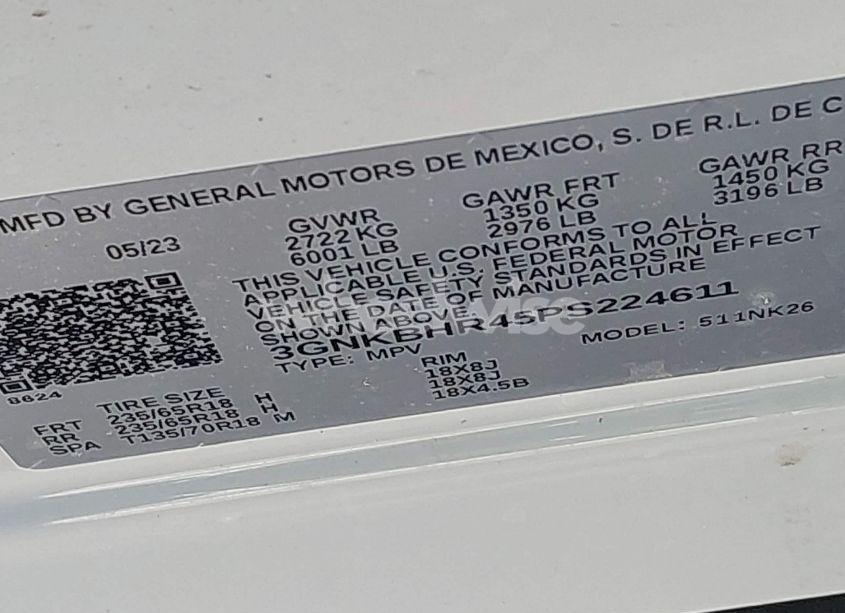 Photo 9 of 2023 Chevrolet Blazer AWD 2LT (VIN 3GNKBHR45PS224611)