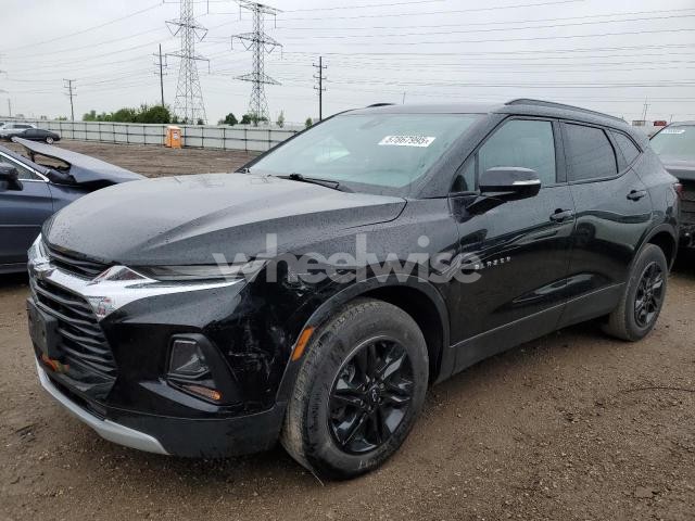 2022 CHEVROLET BLAZER 2LT (VIN 3GNKBHR47NS165705) main photo
