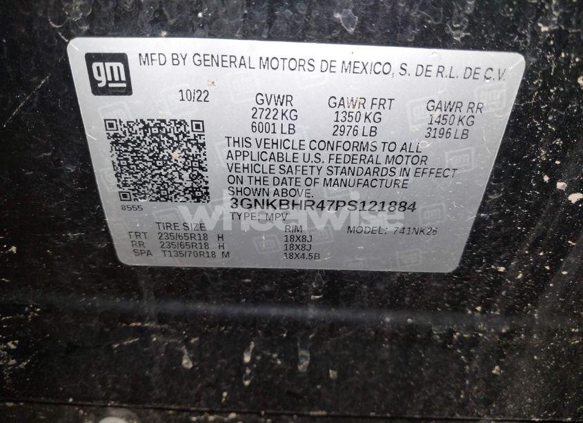 Photo 9 of 2023 Chevrolet Blazer AWD 2LT (VIN 3GNKBHR47PS121884)