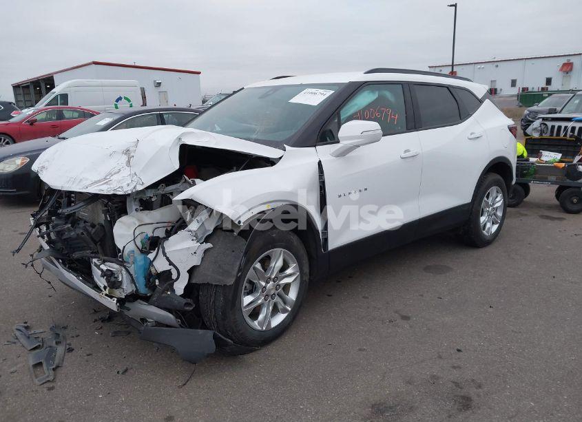 Photo 2 of 2021 Chevrolet Blazer AWD 2LT (VIN 3GNKBHRS9MS533072)