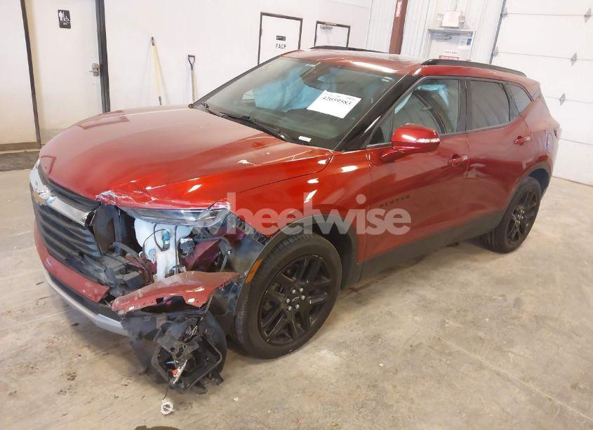 Photo 2 of 2021 Chevrolet Blazer AWD 3LT (VIN 3GNKBJRS2MS520283)