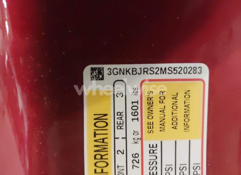 Photo 9 of 2021 Chevrolet Blazer AWD 3LT (VIN 3GNKBJRS2MS520283)