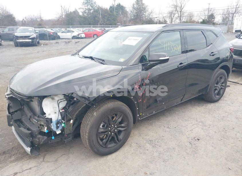 Photo 2 of 2022 Chevrolet Blazer AWD 3LT (VIN 3GNKBJRS5NS231299)