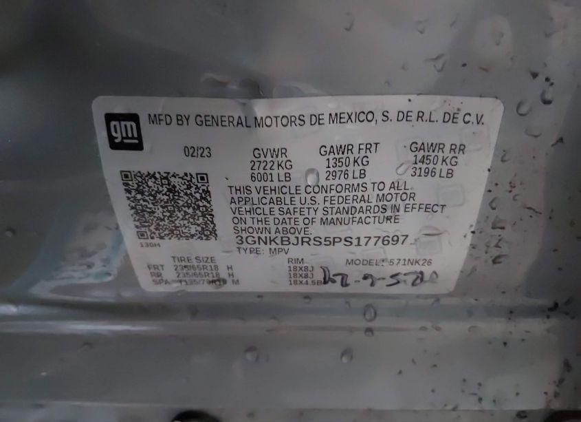 Photo 9 of 2023 Chevrolet Blazer AWD 3LT (VIN 3GNKBJRS5PS177697)