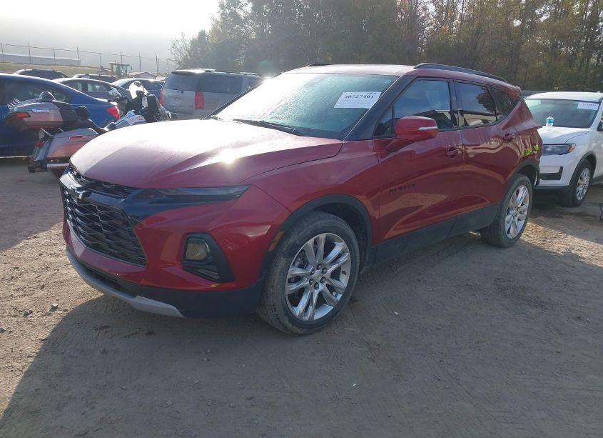 Photo 2 of 2021 Chevrolet Blazer AWD 3LT (VIN 3GNKBJRSXMS556643)