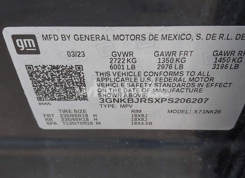 Photo 9 of 2023 Chevrolet Blazer AWD 3LT (VIN 3GNKBJRSXPS206207)