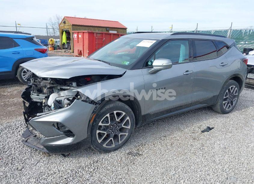Photo 2 of 2023 Chevrolet Blazer AWD RS (VIN 3GNKBKRS1PS185611)