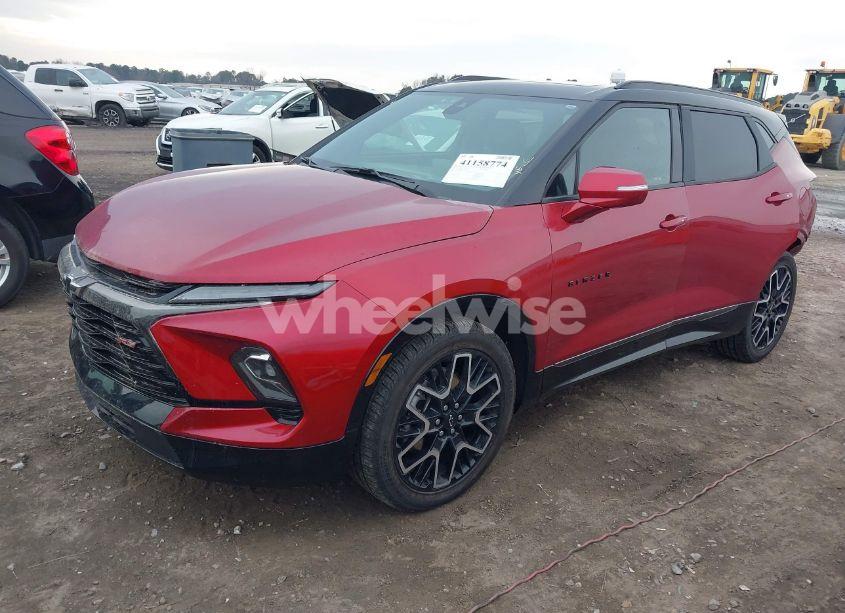 Photo 2 of 2023 Chevrolet Blazer AWD RS (VIN 3GNKBKRS1PS233656)