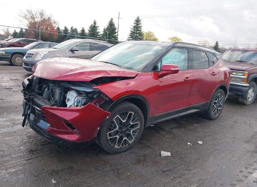 Photo 2 of 2023 Chevrolet Blazer AWD RS (VIN 3GNKBKRS3PS130688)