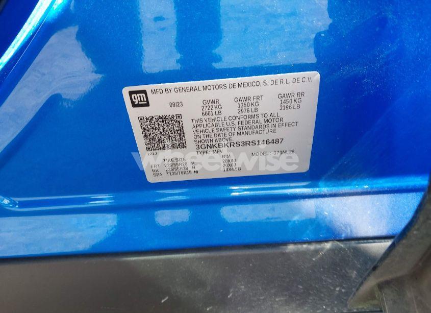 Photo 9 of 2024 Chevrolet Blazer AWD RS (VIN 3GNKBKRS3RS146487)