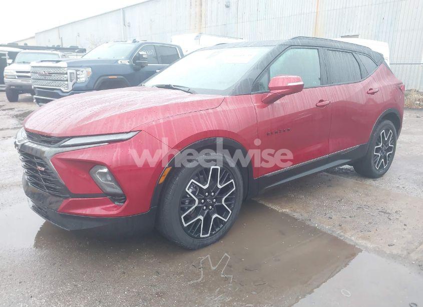 Photo 2 of 2023 Chevrolet Blazer AWD RS (VIN 3GNKBKRS4PS213093)