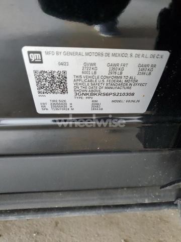 Photo 10 of 2023 CHEVROLET BLAZER RS (VIN 3GNKBKRS6PS210308)