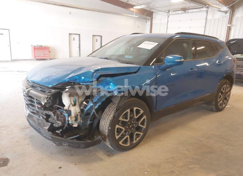 Photo 2 of 2025 Chevrolet Blazer AWD RS (VIN 3GNKBKRSXSS142457)