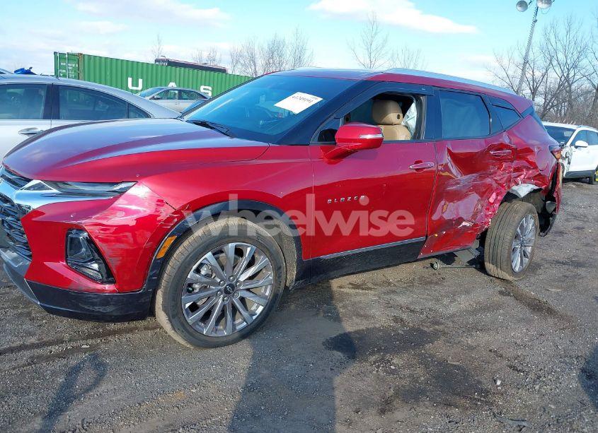 Photo 2 of 2022 Chevrolet Blazer AWD PREMIER (VIN 3GNKBLR40NS163877)